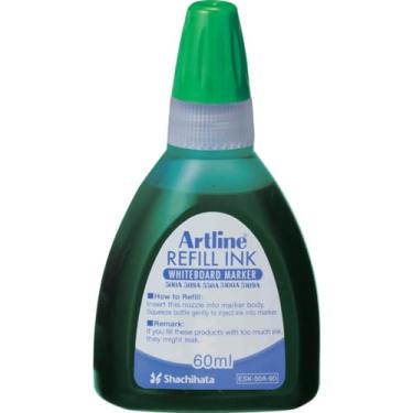 Imagem de Artline Refil de tinta (ESK-50A, VERDE) para marcadores de ponta grande Artline 5109A, mais marcadores de quadro branco 500A, 509A, 550A e 5100A