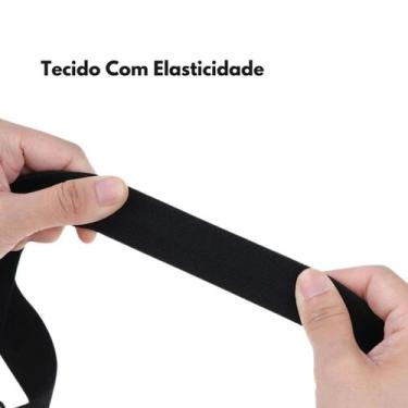 Imagem de Cinto Esticador suspensório Segura Camisa - RPires, Unico, Preto