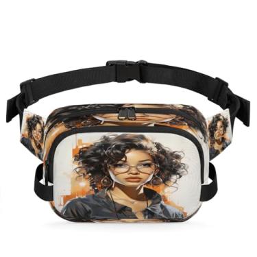 Imagem de Pochete de texto animal gato para mulheres e homens com alça ajustável bolsa de cinto bolsa transversal bolsa de peito bolsas de bumbum bolsa tiracolo, Cor 16