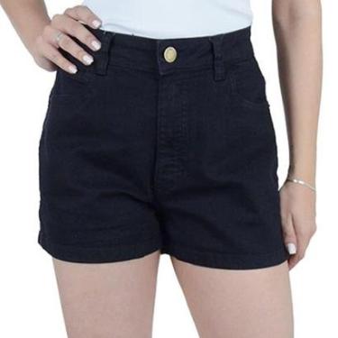 Imagem de Shorts Jeans Feminino FreeSurf Sunday Preto - 121201182-Feminino