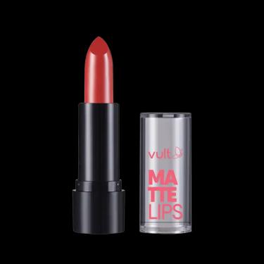 Imagem de Batom Hidra Lips Vermelho Carmim Vult 3.6G