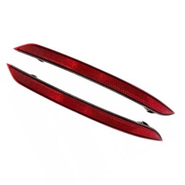 Imagem de Refletor de luz traseira traseira para Volvo para Xc60 2018 2019 2020 2021 2022 2023 2024 1 par de tira de aviso refletor de para-choque traseiro de carro 31656677 31656678