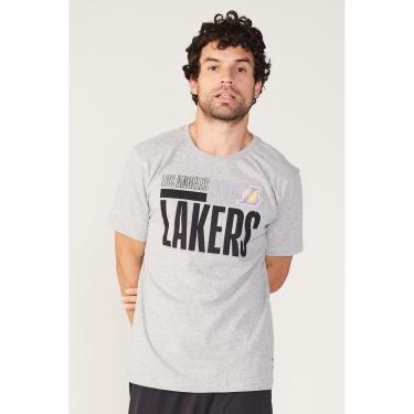 Imagem de Camiseta NBA Estampada Los Angeles Lakers Masculino-Masculino
