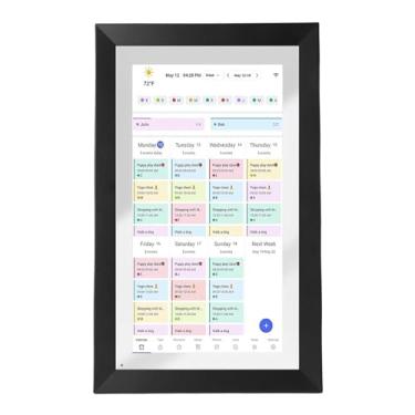 Imagem de Tbest Calendário Digital Inteligente Tela Sensível Ao Toque de 15,6 Polegadas WiFi Tela Interativa Planejador de Parede Calendário Digital Com APP para Família 32 GB Material ABS (Plugue dos EUA)