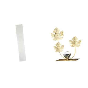 Imagem de Whtkoph Abajur de Chão de Papel para Sala de Estar com Escultura de Folha, Ornamento para Estante, Decoração Moderna para Casa, Quarto, Presente de Boas-vinda