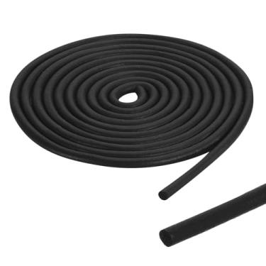 Imagem de PATIKIL Haste de suporte de espuma preta, 0,5 cm x 15 m, tira de vedação climática de borracha EPDM, enchimento de junta de expansão de concreto para vedação de juntas de lacunas, enchimento de