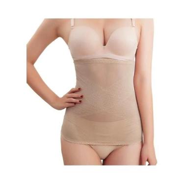 Imagem de Cinta Modeladora Feminina Para Treinamento De Cintura, Faixa De Malha 