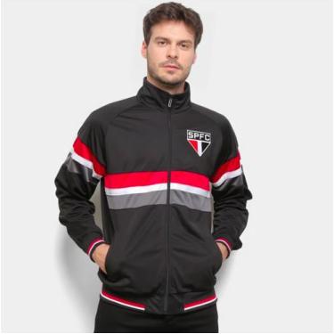 Imagem de Jaqueta Blusa São Paulo FC Times de Futebol Oficial Licenciada SPR, Pr