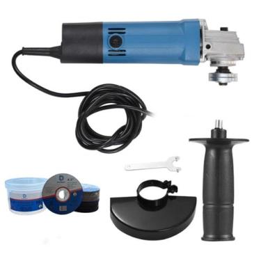 Imagem de Esmerilhadeira Lixadeira Angular Disco  220v + 50 Discos - Dubai, 220V