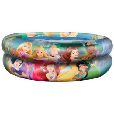 Imagem de Piscina Princesas Disney Infantil Inflavel Redonda 21L, Colorido
