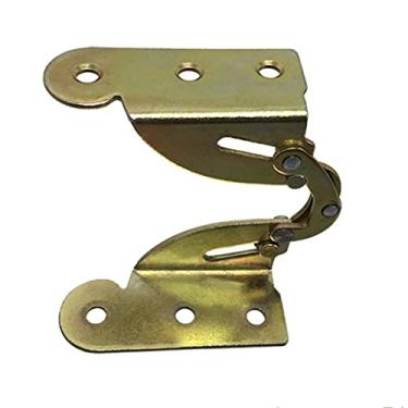 Imagem de 2 peças/conjunto de dobradiças dobráveis para móveis que podem ser dobradas a 180 graus para dobradiças de mesa de painel de 18 mm de espessura (tamanho: G)