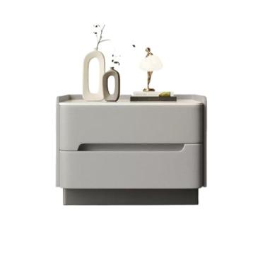 Imagem de Sofá mesa de cabeceira quarto armário de armazenamento de ardósia de madeira maciça armário de armazenamento minimalista moderno armário de armazenamento de chão mesa pequena (3)