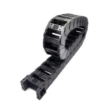 Imagem de Equipamento industrial 1 metro cabo de reboque de baixo ruído corrente de arrasto tipo ponte de transmissão aberta em ambos os lados correntes de transmissão (R100, D25X60 mm)