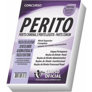 Imagem de Apostila Pc-Rj Perito Criminal E Perito Legista Parte Comum