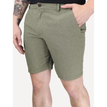 Imagem de Bermuda Aramis Masculina Chino Oxford Verde Militar-Masculino