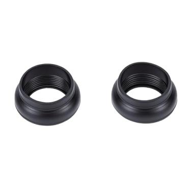 Imagem de SPYMINNPOO Anel de Peso do Balanço do Golfe de 2 Pces, Anéis Antiderrapantes Aperto Clube da Posição que Treinam Acessórios Esporte para Exterior Interno (Preta)