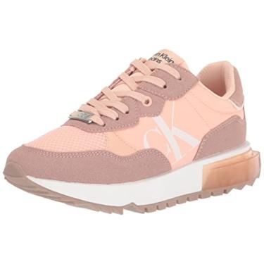 Imagem de Calvin Klein Tênis feminino Magalee, Blush escuro Multi 660, 8