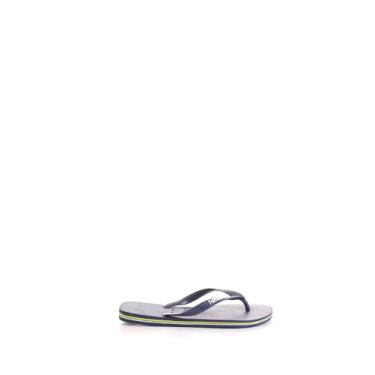 Imagem de Sandalias Havaianas Brasil Logo Havaianas Adulto Unissex Marinho 43/44