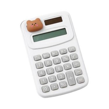 Imagem de Mini Calculadora Digital Portátil De Desenho Animado Para Estudantes, 