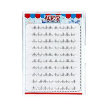 Imagem de Cílios Postiços Individuais Curtos, Sem Cola Necessária, Cachos De Cíl