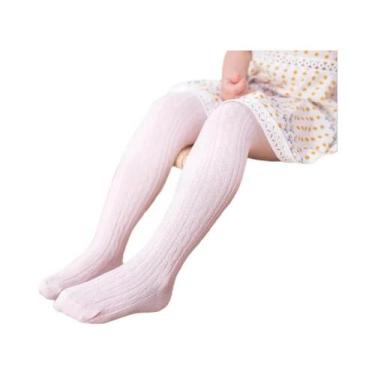 Imagem de Meias-calças De Algodão Macio Para Bebês, Meninas E Meninos, Cintura A
