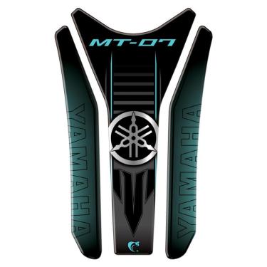 Imagem de Protetor Tanque Moto Yamaha Mt07 Verde Cor Verde