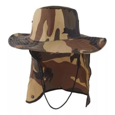 Imagem de Chapéu Pescador Árabe Com Protetor de Nuca - Segurança Total, Marrom c