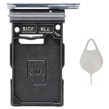 Imagem de Ubrokeifixit Suporte de compartimento para cartão SIM único Galaxy S25 S931W substituição para Samsung Galaxy S25 SM-S931U S931W S931U1 S931B S931E 6,2 polegadas (S931U-Icy Blue)
