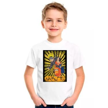 Imagem de Camiseta Desenho NARUTO Moda Infantil Roupa Criança 02 - DESIGN CAMISE