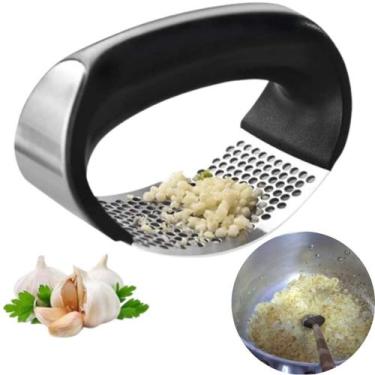 Imagem de Espremedor De Alho Manual Inox Para Restaurantes - Lippin