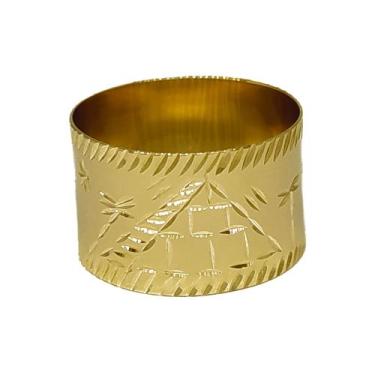 Imagem de Anel Em Ouro 10k 416 Escrava Amarelo 12mm, 23