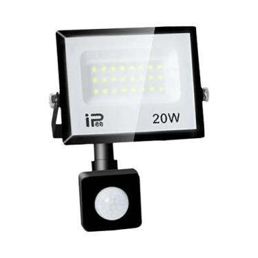 Imagem de Holofote LED À Prova d'Água IP66 Com Sensor De Movimento PIR 20W-300W 