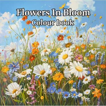 Imagem de Livro de colorir Flores florescendo para alívio do estresse - taiyuank
