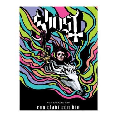 Imagem de Pôsteres de pintura de parede em tela Imprimir Ghostss Bands Anime - Y