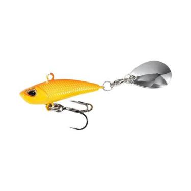Imagem de Isca De Pesca WALK FISH Spinner Bait Metal VIB Com Cauda Rotativa E La