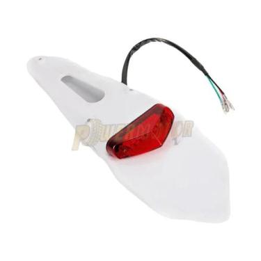 Imagem de Lanterna Traseira LED 12V Para Motocicleta, Luz De Freio Para Dirt Bik