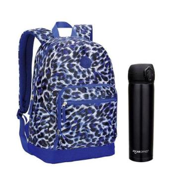 Imagem de Kit Mochila Escolar Infantil Sbdz5609 E Garrafa De água 97826 400ml Pr