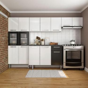 Imagem de Cozinha Completa em Aço 14 Ptas 1 Gaveta Múltipla Bertolini