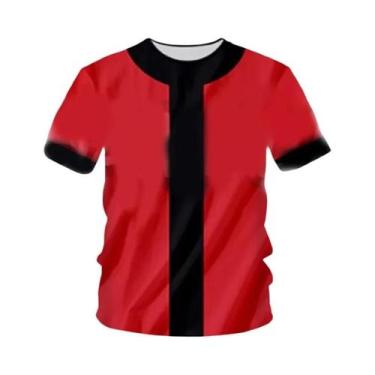 Imagem de Camiseta Unissex 3D Omnitrix Ben10 Cosplay Manga Curta Harajuku Y2k Es