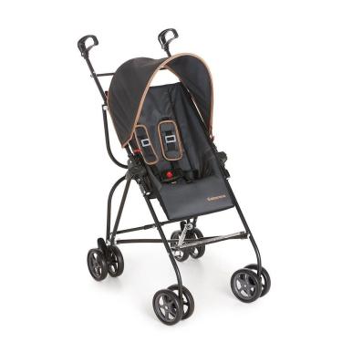 Imagem de Carrinho De Bebê Capri Travel System Galzerano Onix Com Bebê Conforto Caramelo