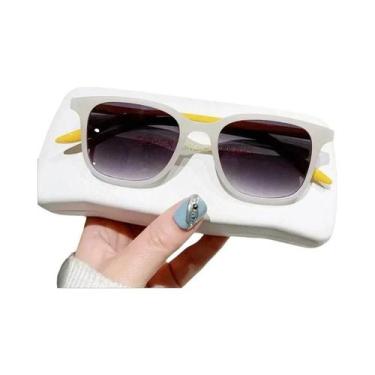 Imagem de Óculos De Sol Para Miopia Estilo Quadrado Unissex Com Proteção UV E Le