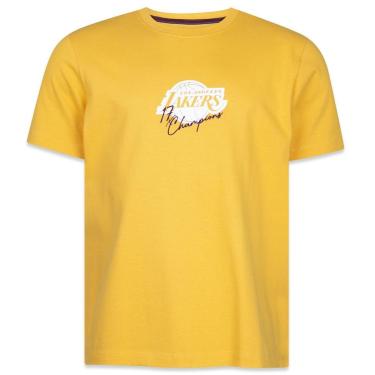 Imagem de Camiseta NBA Los Angeles Lakers Core New Era NBI25TSH053 Masculina-Masculino