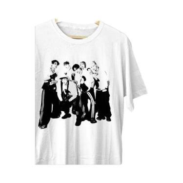 Imagem de Camiseta Gráfica Unissex P1Harmony DUH Kpop Verão 2025 Manga Curta Mod