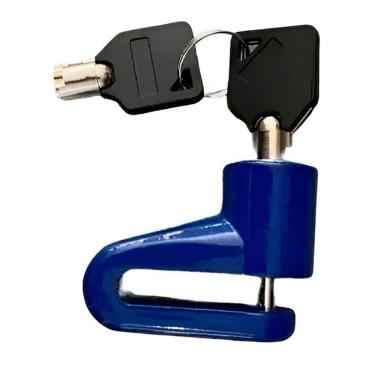 Imagem de Trava De Disco Cadeado Motocicleta Freio Segurança - Resistente E Compacta, Protege Contra Furtos