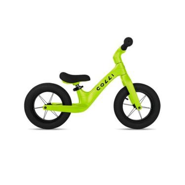 Imagem de Bicicleta sem Pedal de Equilibrio Colli Pitukinha Aro 12 Amarelo Neon 