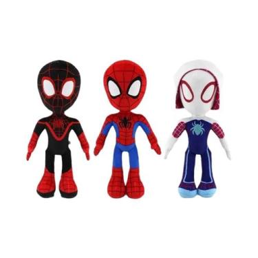 Imagem de Brinquedo De Pelúcia Macio De 30CM Do Homem-Aranha Gwen Peter Parker N