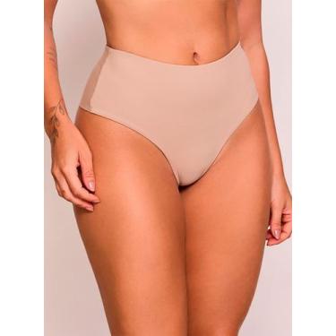 Imagem de Calcinha Fio Dental Nayane CA 14 0046 Max Alta Microfibra T. M/42 EG/4