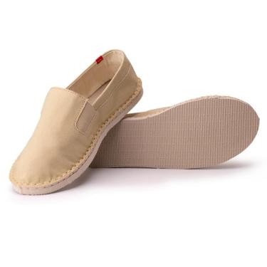 Imagem de Alpargata Tradicional Com Elástico Slip On Confortável Unissex Tamanho Especial-Unissex