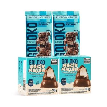 Imagem de Kit Barras e Musas de chocolate ao leite zero adição de açúcares - Gol