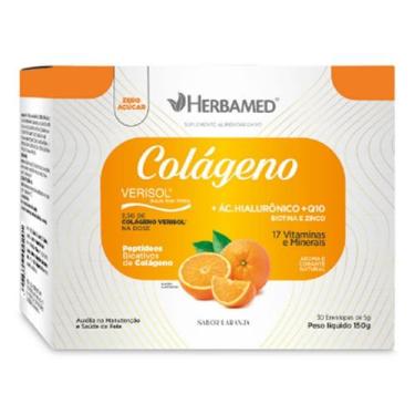 Imagem de Colágeno Verisol + Ac Hialuronico + Q10 + 17 Vitaminas e Minerais Com 